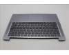 Lenovo 5CB1K97975 C-Cover with keyboard, US English Euro, Arctic Grey, Non-Backlight, Non-Fingerprint, US