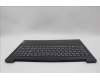 Lenovo 5CB1L09264 C-Cover with keyboard, Portuguese, Black, UK