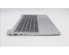Lenovo 5CB1L10879 C-Cover with keyboard,Spanish,Cloud Grey,Backlight,Non_FingerPrint