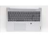 Lenovo 5CB1L11358 C-Cover with keyboard,English,Cloud Grey,Backlight,Fingerprint
