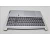 Lenovo 5CB1L11358 C-Cover with keyboard,English,Cloud Grey,Backlight,Fingerprint