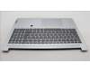Lenovo 5CB1L11371 C-Cover with keyboard, Spanish, Cloud Grey, Backlight, FingerPrint, UK