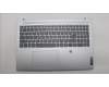 Lenovo 5CB1L11377 C-Cover with keyboard, French, Cloud Grey, Backlight, Fingerprint, US
