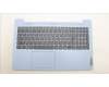 Lenovo 5CB1L28297 C-Cover with keyboard, Belgian, Frost Blue, Non-Backlight, UK