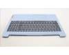 Lenovo 5CB1L28297 C-Cover with keyboard, Belgian, Frost Blue, Non-Backlight, UK