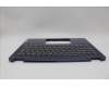 Lenovo 5CB1L30607 C-Cover with keyboard,German,Abyss Blue,Backlight