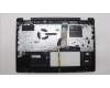 Lenovo 5CB1L31851 C-Abdeckung mit Tastatur, Spanisch, sturmgrau, Fingerabdruckleser