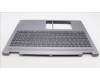 Lenovo 5CB1L39183 C-Abdeckung mit Tastatur, Englisch (US, Euro), arktisgrau, Ohne_Fingerabdruckscanner