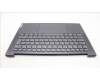 Lenovo 5CB1L39372 C-Abdeckung mit Tastatur, Belgisch, sturmgrau, mit Puresight Logo, GB