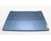 Lenovo 5CB1L39508 C-Abdeckung mit Tastatur, Bulgarisch, aquamarinblau, Ohne Puresight-Logo, GB