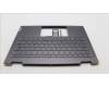 Lenovo 5CB1L40806 C-Abdeckung mit Tastatur, Deutsch, Sturmgrau, Ohne_Fingerabdruckscanner