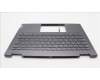 Lenovo 5CB1L40832 C-Abdeckung mit Tastatur, Spanisch, Sturmgrau, Ohne_Fingerabdruckscanner