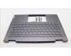 Lenovo 5CB1L40837 C-Abdeckung mit Tastatur, Englisch (GB), sturmgrau, Ohne_Fingerabdruckscanner