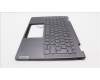 Lenovo 5CB1L40841 C-Abdeckung mit Tastatur, Bulgarisch, sturmgrau, Ohne Fingerabdruck, GB