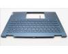 Lenovo 5CB1L40856 C-Abdeckung mit Tastatur, Hebräisch, Aquamarinblau, Ohne_Fingerabdruckscanner