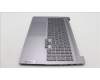 Lenovo 5CB1L44985 C-Cover with keyboard, USA English, Arctic Grey, US