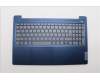 Lenovo 5CB1L45563 C-Abdeckung mit Tastatur, Belgisch, tiefblau, Hintergrundbeleuchtung, Fingerabdruck, GB