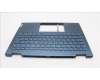 Lenovo 5CB1L48343 C-Cover with keyboard, Belgian, Tidal Teal, Non-Fingerprint, UK