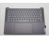 Lenovo 5CB1L49526 C-Abdeckung mit Tastatur, Belgisch, sturmgrau, GB