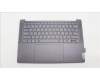 Lenovo 5CB1L49556 C-Cover with keyboard, USA English, Storm Grey, US