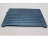 Lenovo 5CB1L49773 C-Abdeckung mit Tastatur, Englisch (GB), Aquamarinblau