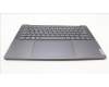 Lenovo 5CB1L50247 C-Abdeckung mit Tastatur, Tschechisch/Slowakisch, sturmgrau, GB