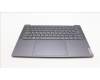 Lenovo 5CB1L50267 C-Abdeckung mit Tastatur, Ungarisch, sturmgrau, Puresight-Logo