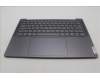 Lenovo 5CB1L50281 C-Cover with keyboard, Portuguese, Storm Grey, Puresight Logo, UK