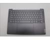 Lenovo 5CB1L50281 C-Cover with keyboard, Portuguese, Storm Grey, Puresight Logo, UK