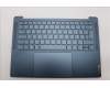 Lenovo 5CB1L50322 C-Abdeckung mit Tastatur, Deutsch, Aquamarinblau, Ohne Puresight-Logo