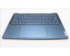 Lenovo 5CB1L50343 C-Abdeckung mit Tastatur, Skandinavien, Aquamarinblau, Puresight-Logo