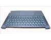 Lenovo 5CB1L50343 C-Abdeckung mit Tastatur, Skandinavien, Aquamarinblau, Puresight-Logo