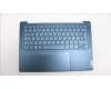 Lenovo 5CB1L50350 C-Abdeckung mit Tastatur, Spanisch, Aquamarinblau, Ohne Puresight-Logo