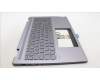 Lenovo 5CB1L50383 C-Cover with keyboard,Nordic,Arctic Grey,FingerPrint