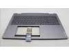 Lenovo 5CB1L50384 C-Abdeckung mit Tastatur, Portugiesisch, arktisgrau, Fingerabdruckleser