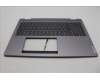 Lenovo 5CB1L50392 C-Abdeckung mit Tastatur, Englisch (GB), Arktisgrau, Fingerabdruck