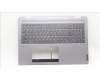 Lenovo 5CB1L50430 C-Abdeckung mit Tastatur, Belgisch, arktisgrau, Ohne Fingerabdruck, GB