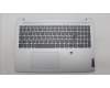 Lenovo 5CB1L50459 C-Cover with keyboard, French, Cloud Grey, Backlight, FingerPrint, US