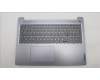 Lenovo 5CB1L50982 C-Abdeckung mit Tastatur, Belgisch, arktisgrau, Hintergrundbeleuchtung, Fingerabdruck, GB