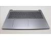 Lenovo 5CB1L50987 C-Abdeckung mit Tastatur, Englisch (US, Euro), arktisgrau, Hintergrundbeleuchtung, Fingerabdruckleser