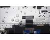 Lenovo 5CB1L52289 C-Abdeckung mit Tastatur, Spanisch, arktisgrau, Ohne_Hintergrundbeleuchtung, Fingerabdruckleser