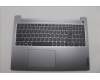 Lenovo 5CB1L52331 C-Abdeckung mit Tastatur, Englisch (US, Euro), arktisgrau, Ohne_Hintergrundbeleuchtung, Fingerabdruckleser