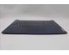 Lenovo 5CB1L53332 C-Abdeckung mit Tastatur, Skandinavien, tiefblau, Ohne_Hintergrundbeleuchtung, Ohne_Fingerabdruckscanner