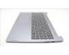Lenovo 5CB1L53347 C-Abdeckung mit Tastatur, Spanisch, arktisgrau, Ohne_Hintergrundbeleuchtung, Ohne_Fingerabdruckscanner