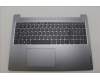 Lenovo 5CB1L53363 C-Abdeckung mit Tastatur, Skandinavien, arktisgrau, Ohne_Hintergrundbeleuchtung, Ohne_Fingerabdruckscanner