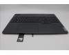 Lenovo 5CB1L54678 C-Cover with keyboard,Ukraine,Onyx Grey,White Backlight