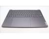 Lenovo 5CB1L55113 C-Abdeckung mit Tastatur, Bulgarisch, sturmgrau, GB