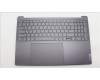 Lenovo 5CB1L55141 C-Abdeckung mit Tastatur, USA – Englisch, Sturmgrau