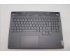 Lenovo 5CB1L56035 C-Abdeckung mit Tastatur, Schweiz, Sturmgrau, Hintergrundbeleuchtung