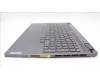 Lenovo 5CB1L60060 C-Cover with keyboard,French,Storm Grey,RGB Backlight